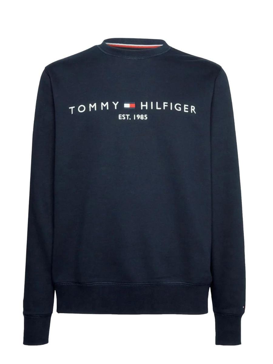 Tommy Hilfiger Felpa Girocollo Uomo MW0MW11596-Blu