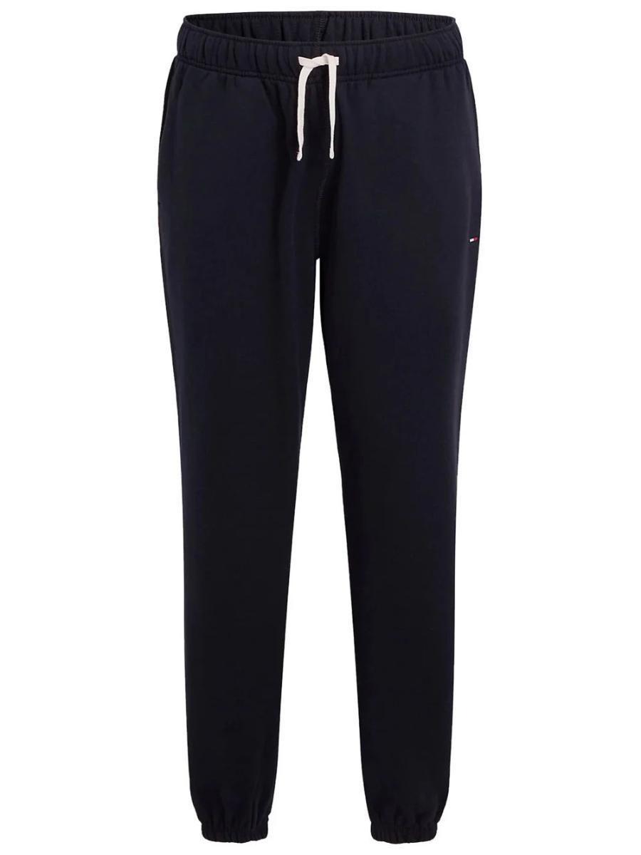 Tommy Hilfiger Uomo Pantaloni da Jogging Essential Fleece con Coulisse-Blu