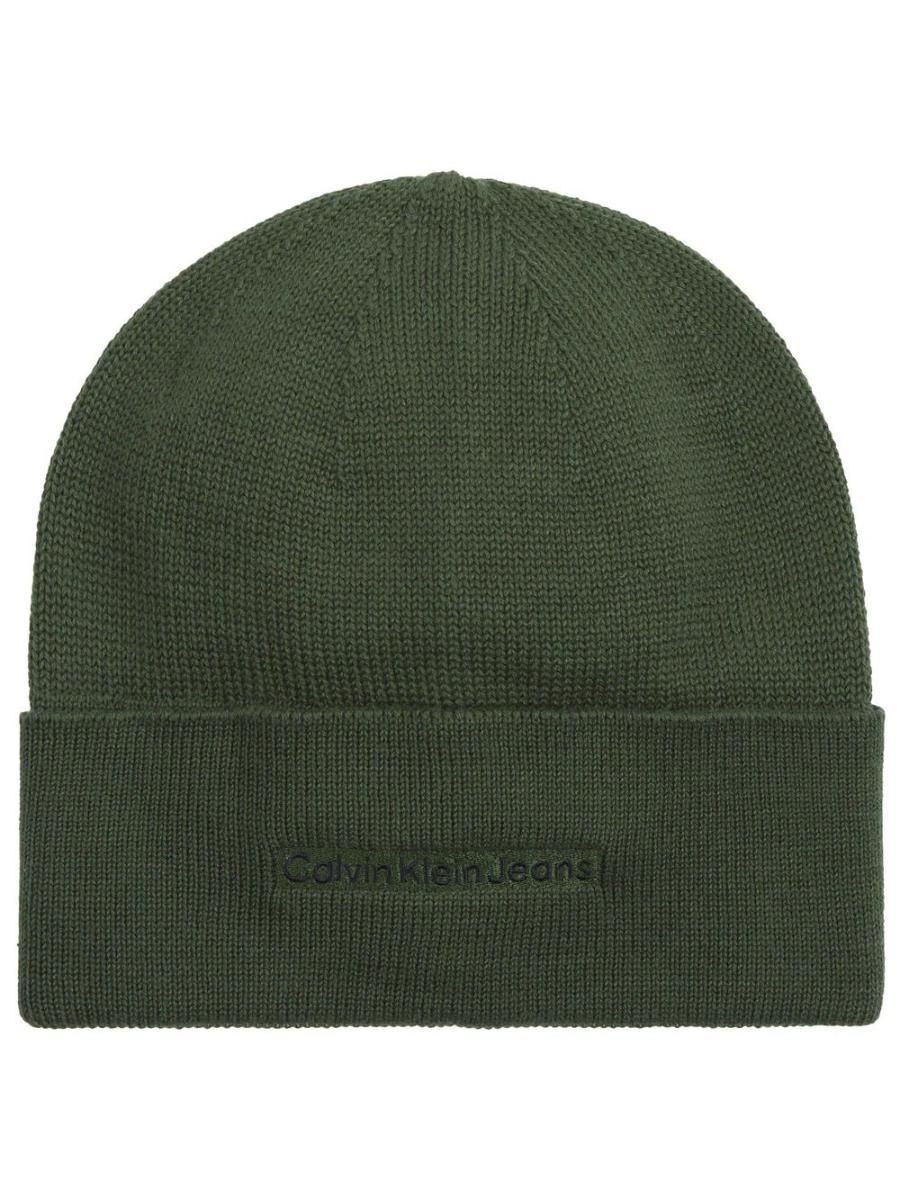 Calvin Klein - Inst Embro Beanie K50k512452, Cuffia Uomo