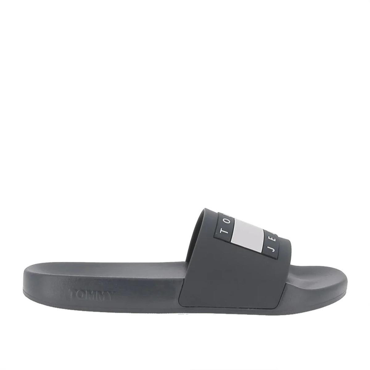 Tommy Jeans Scarpe da Mare Uomo Pool Slide Ciabatte-Blu