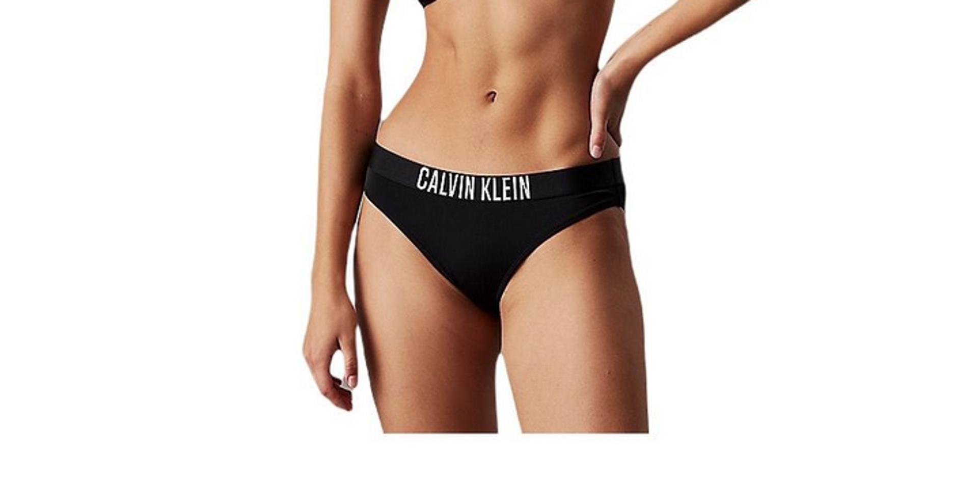 Calvin Klein Slip Bikini Donna Sportivo-Nero