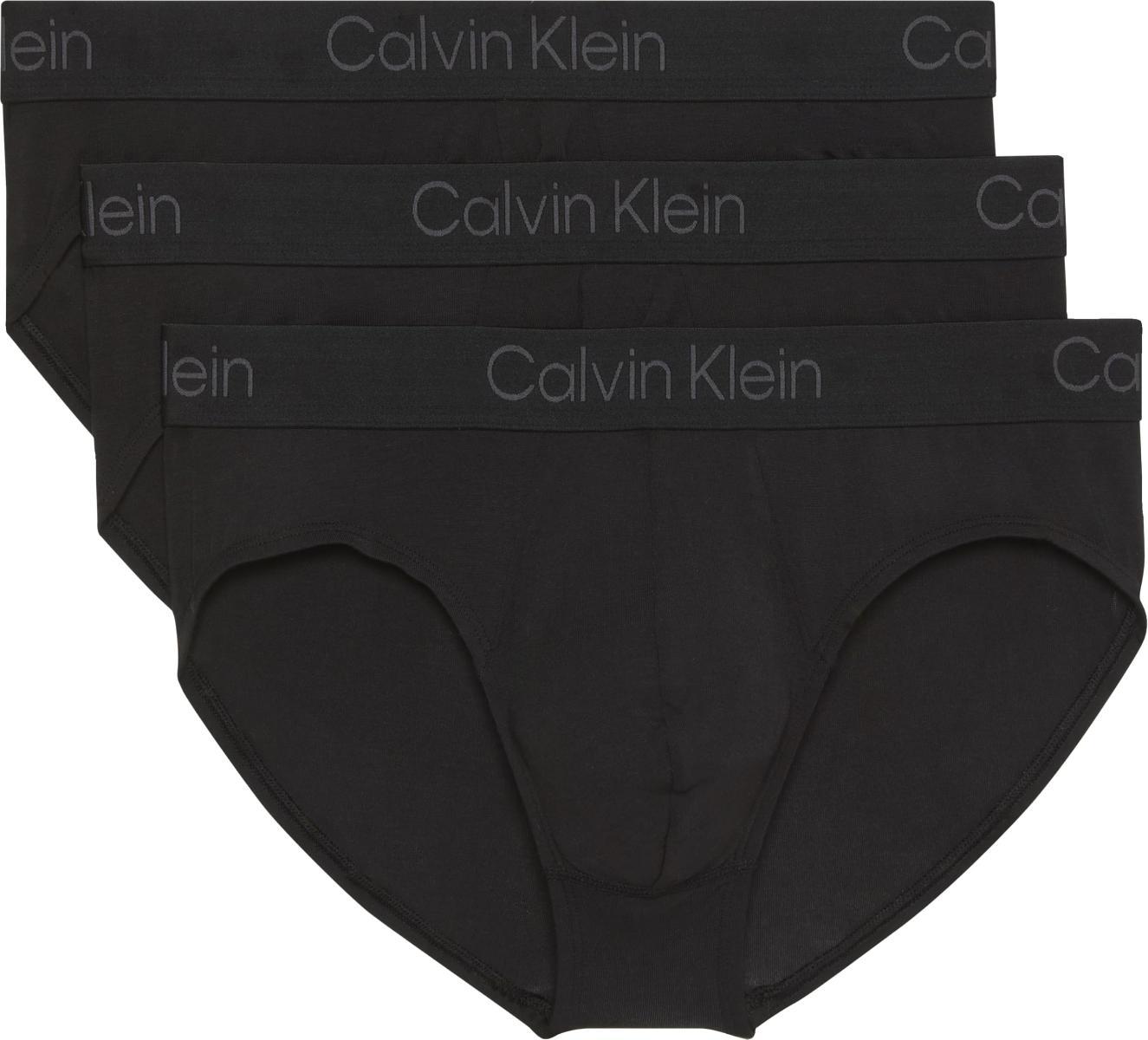 Calvin Klein Hip Brief 3PK tg. Small UB1 - Black Small