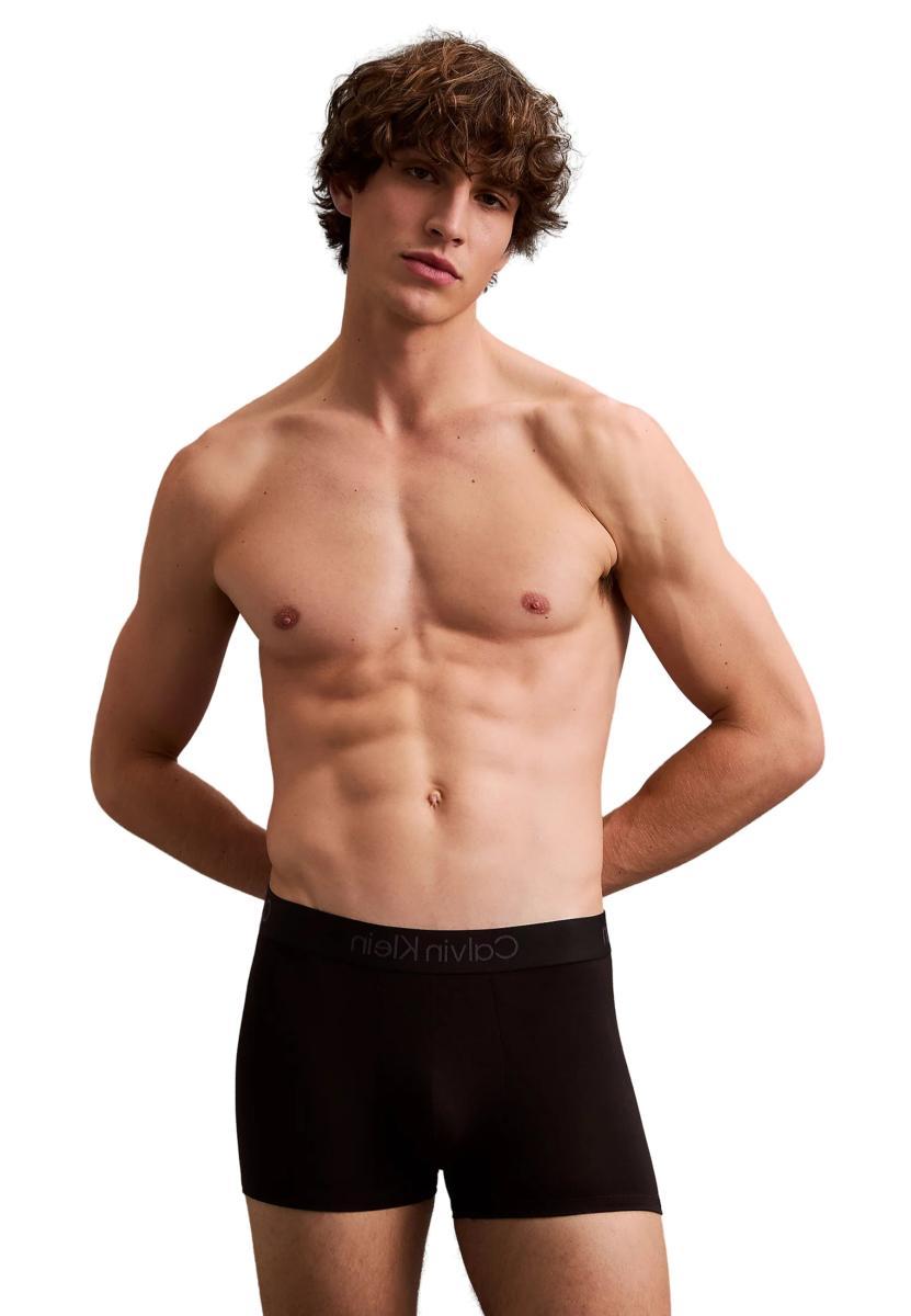 CALVIN KLEIN LV00NB4192 - 3 Boxer Uomo Ultra Soft Modal-Nero