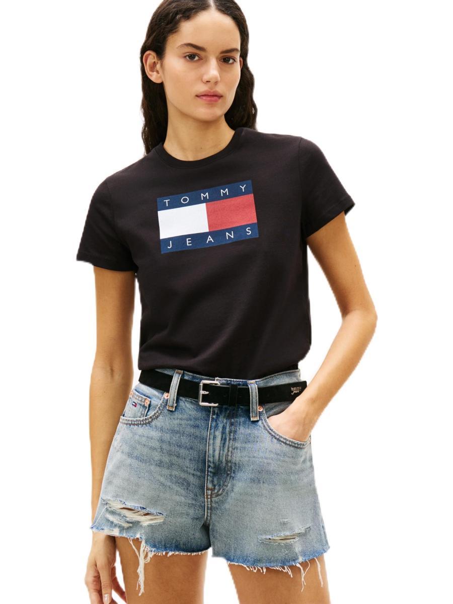 Tommy Hilfiger Tjw Reg Tj Flag SS Tee T-Shirt Donna