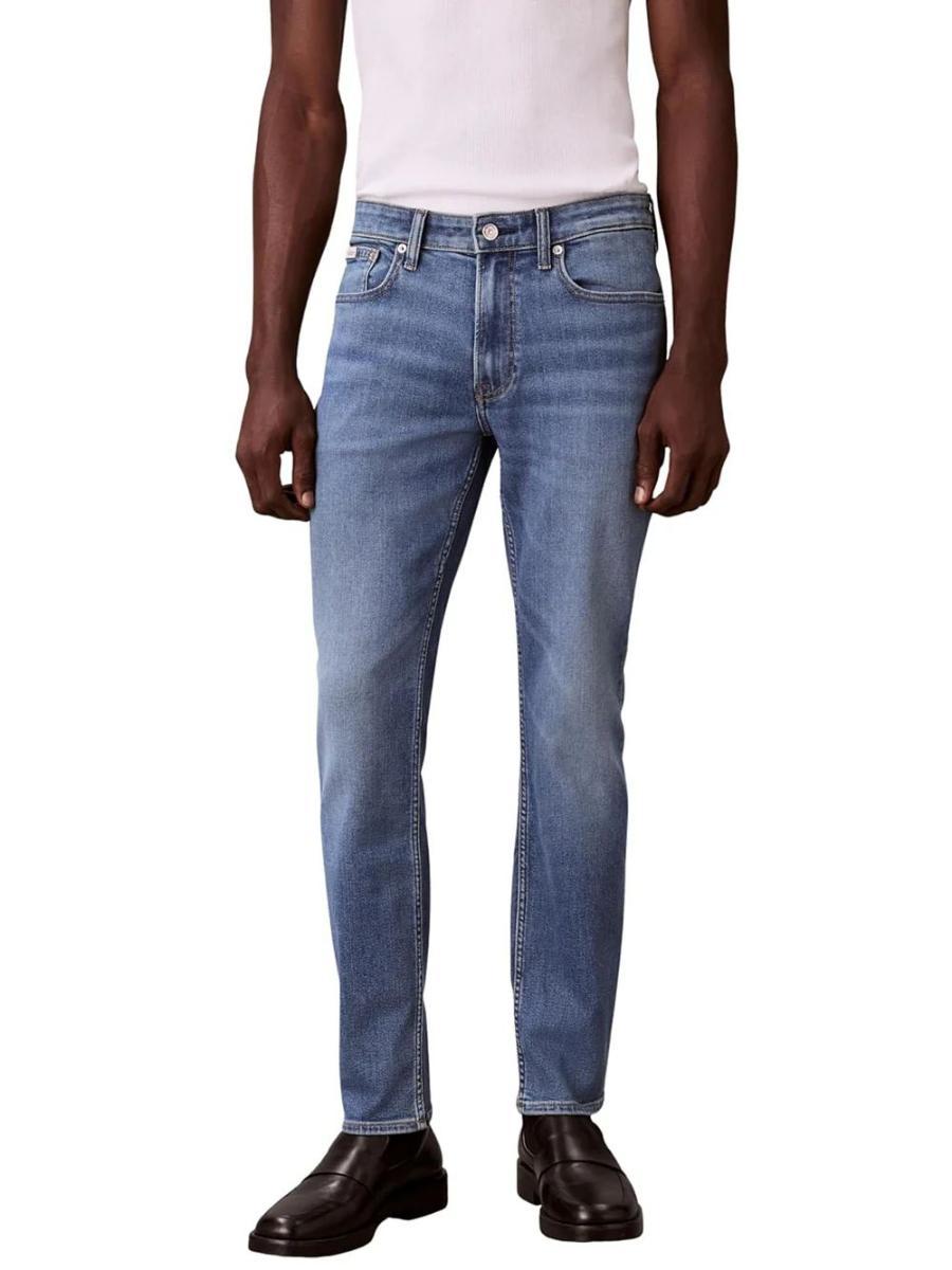 Calvin Klein - Slim Faded Clearwater Jean Lv04re776g, Jeans Unisex - Adulto-Denim