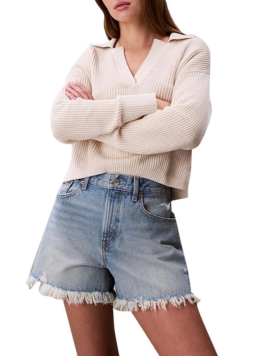 Calvin Klein Shorts Jeans Donna LV047F765G