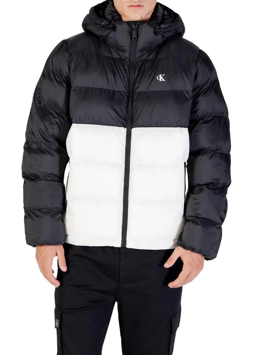 Calvin Klein Ls Nylon Color Bock Puffer Jkt Lv04rd527g Giacche Uomo (Pacco da 1)