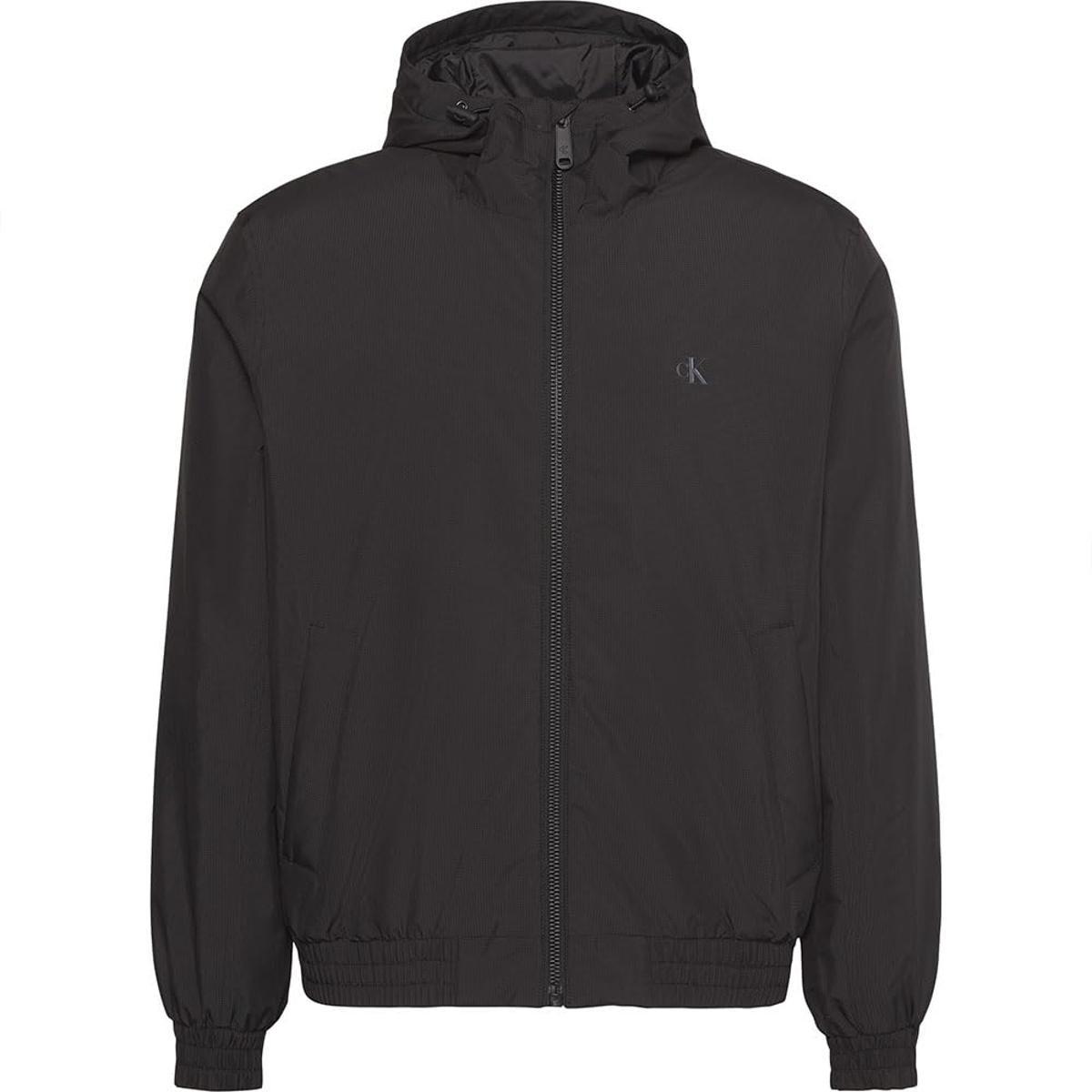 Calvin Klein Ls Hooded Ripstop Harrington Jkt Lv04re516g Giacche Unisex - Adulto