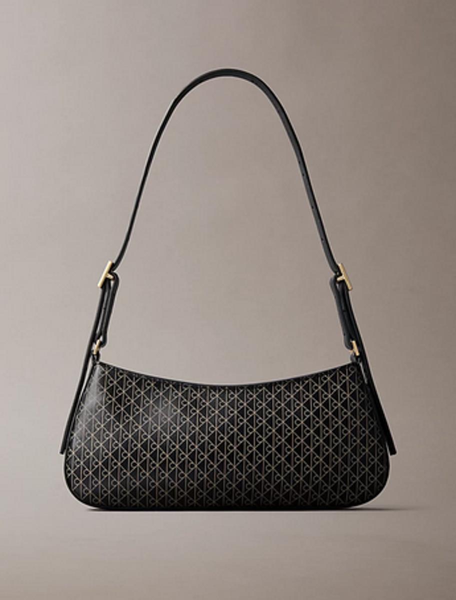 Calvin Klein Emblem Aop Small Shoulder Bag Y0I - OLIVINE AOP One Size