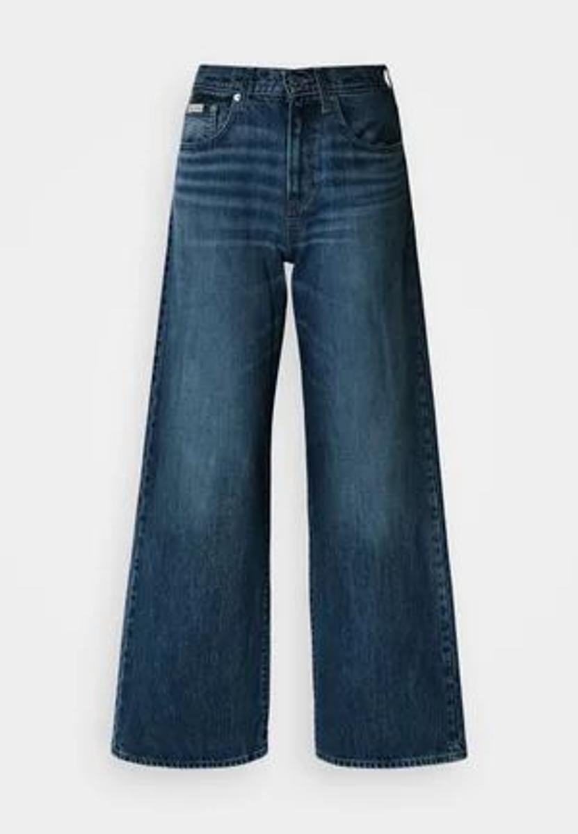 Calvin Klein Jeans - THE WIDE LEG - Wide Leg - classon blue-Multicolore