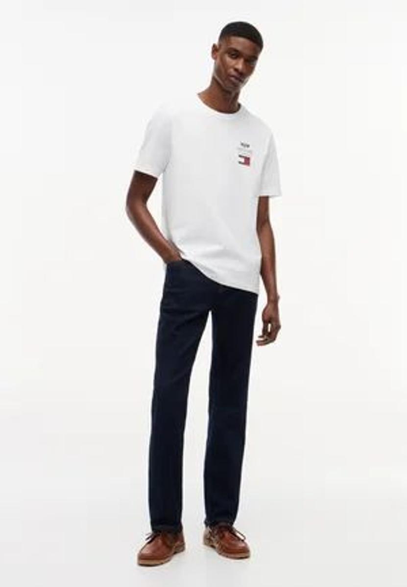 Tommy Hilfiger - TH X CADILLAC FORMULA 1 TEAM LOGO TEE UNISEX - T-shirt con stampa - white