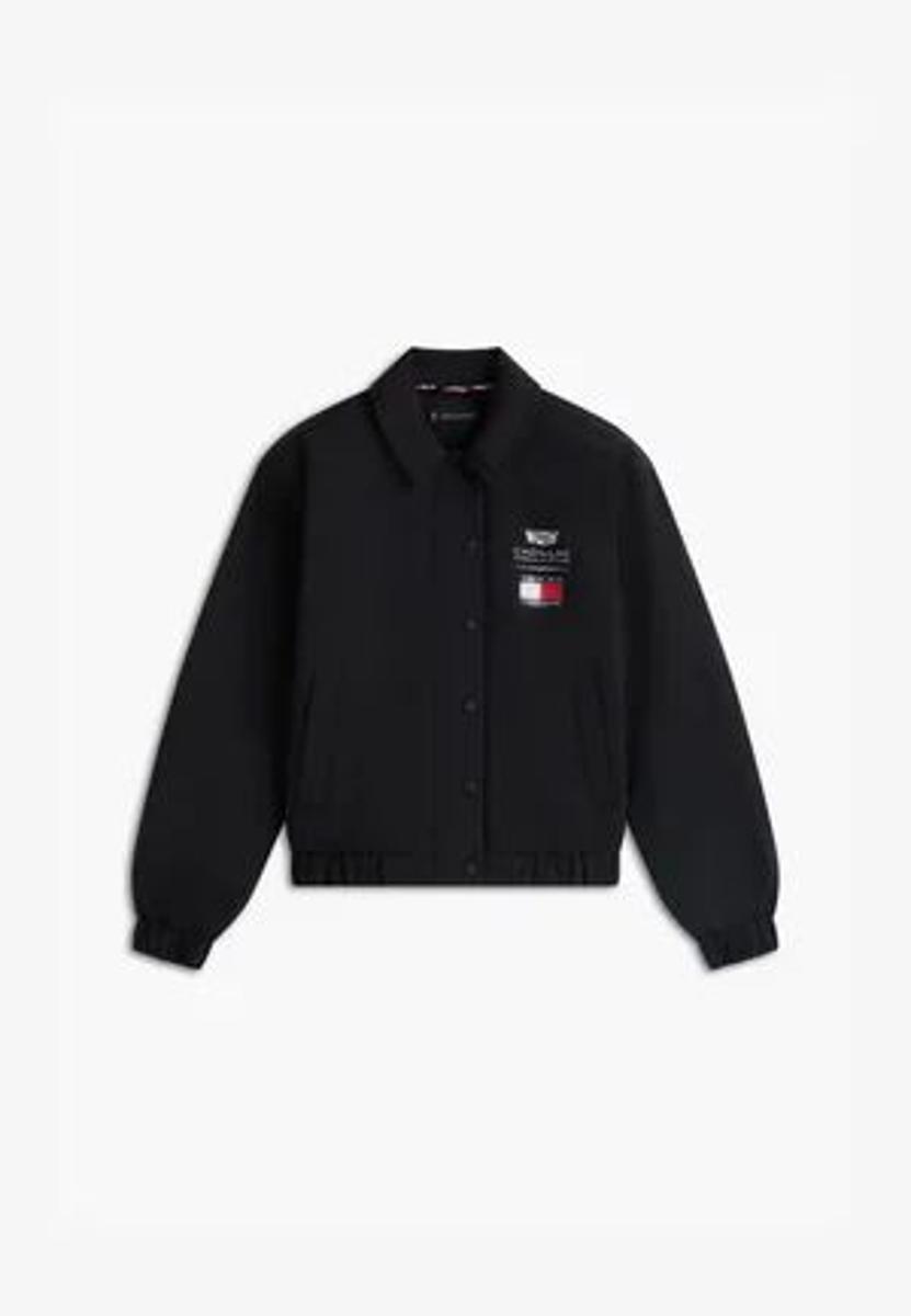 Tommy Hilfiger - TH X CADILLAC FORMULA 1 TEAM LOGO CROPPED JACKET - Giubbotto Bomber - black