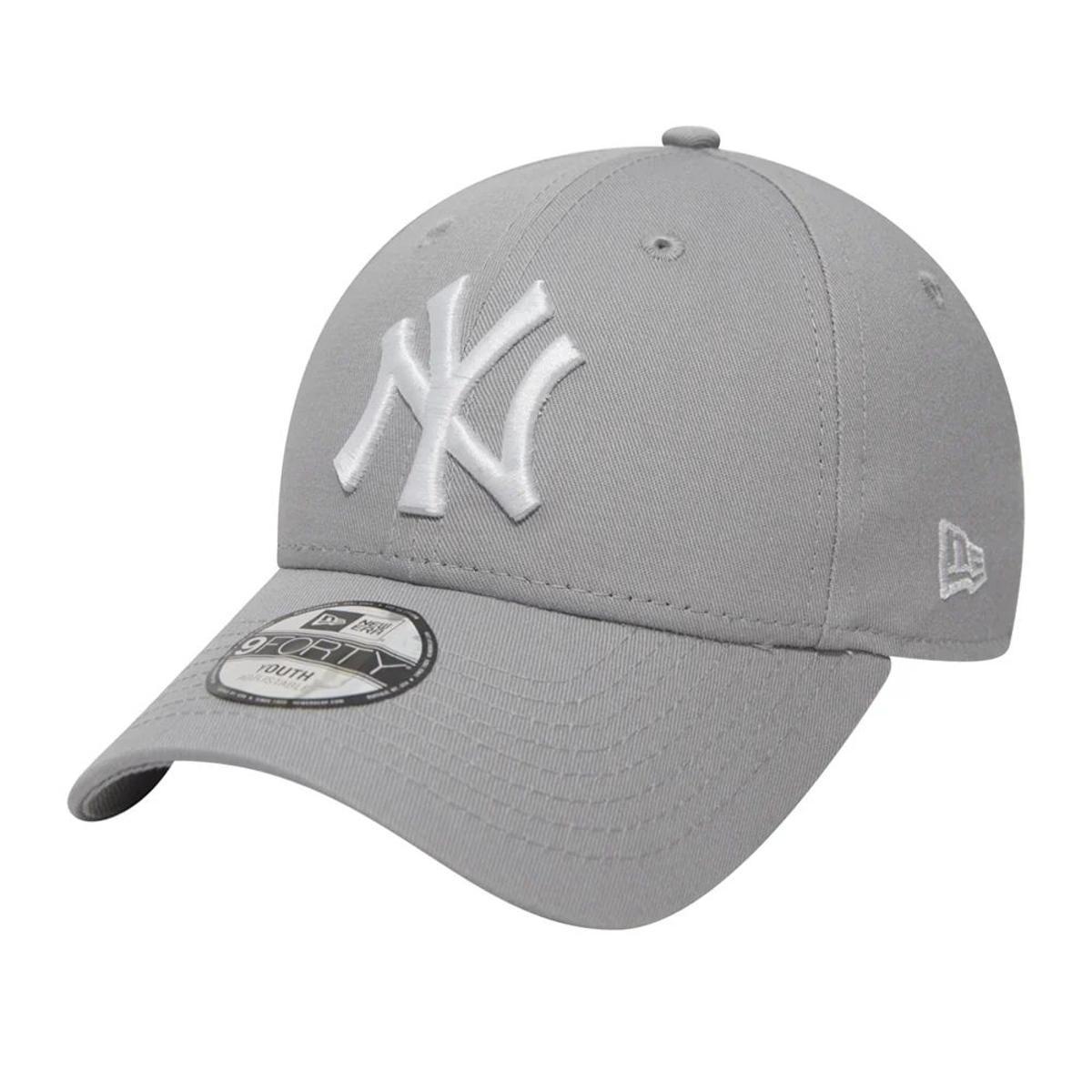 New Era York Yankees MLB Seasonal Basic Nero Berretto 9Fifty Snapback Regolabile-Grigio