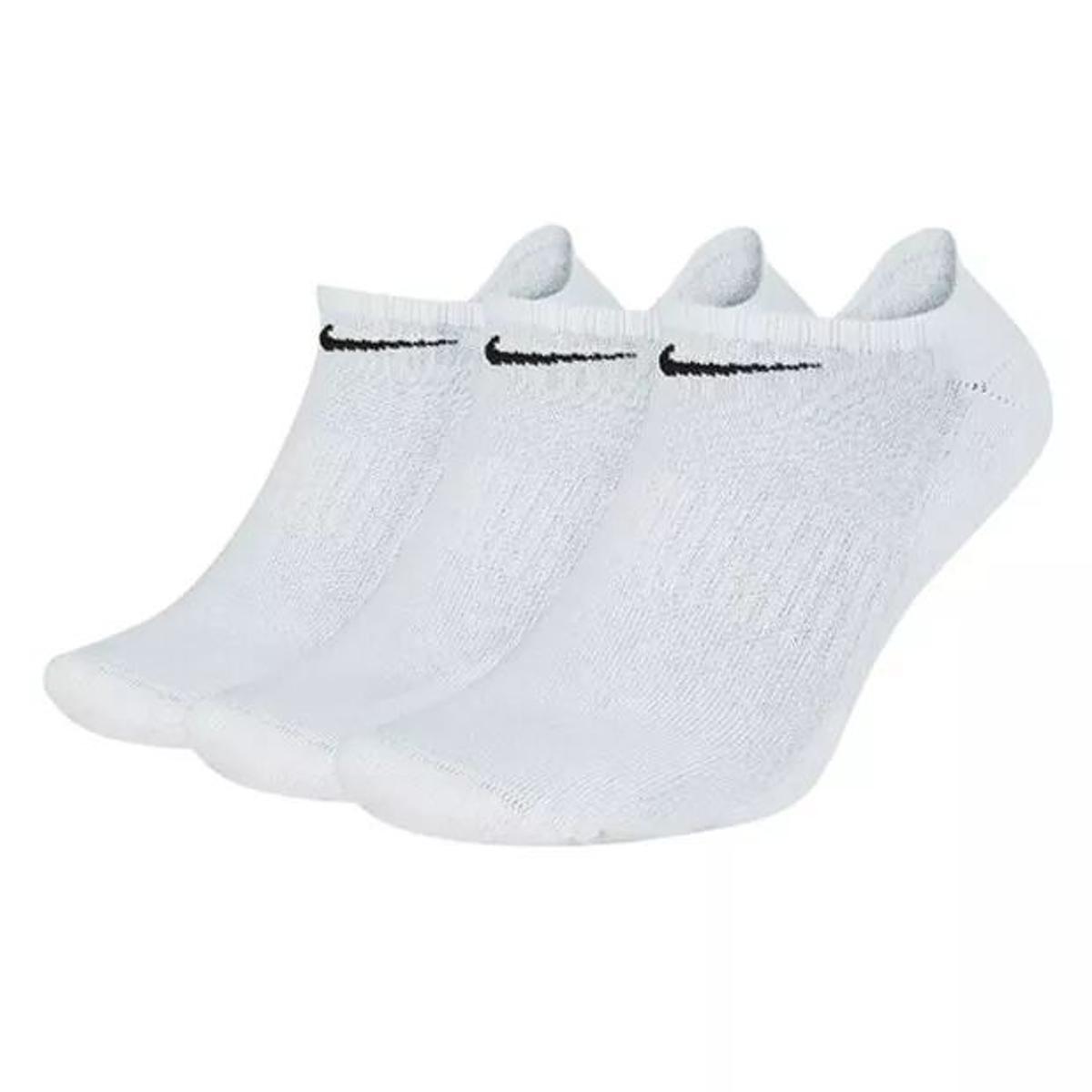 Nike calzini cortissimi Uomo-Bianco
