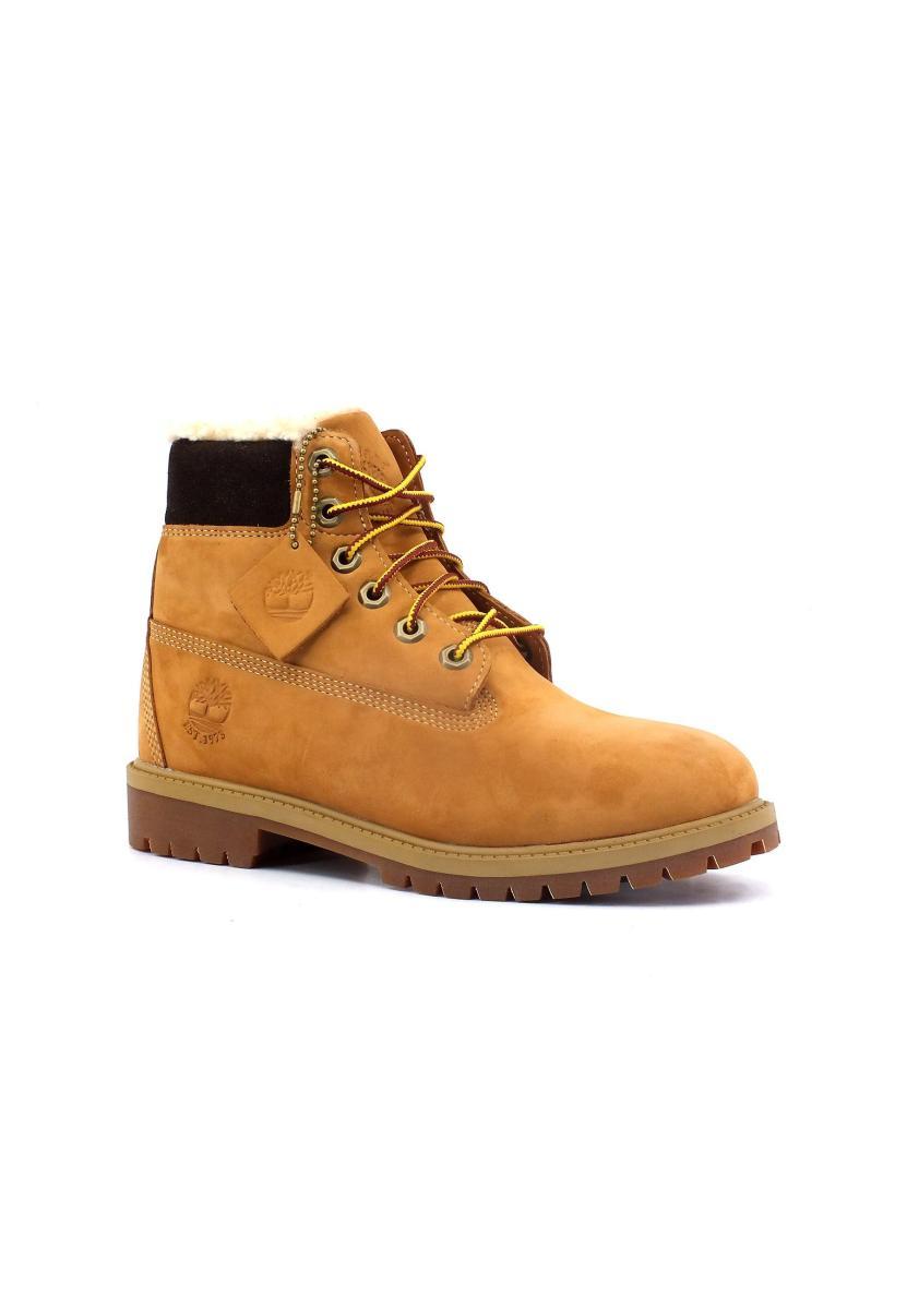 TIMBERLAND Premium Stivaletto Pelo Bimbo Wheat Nubuk Beige TB0A1BEI231