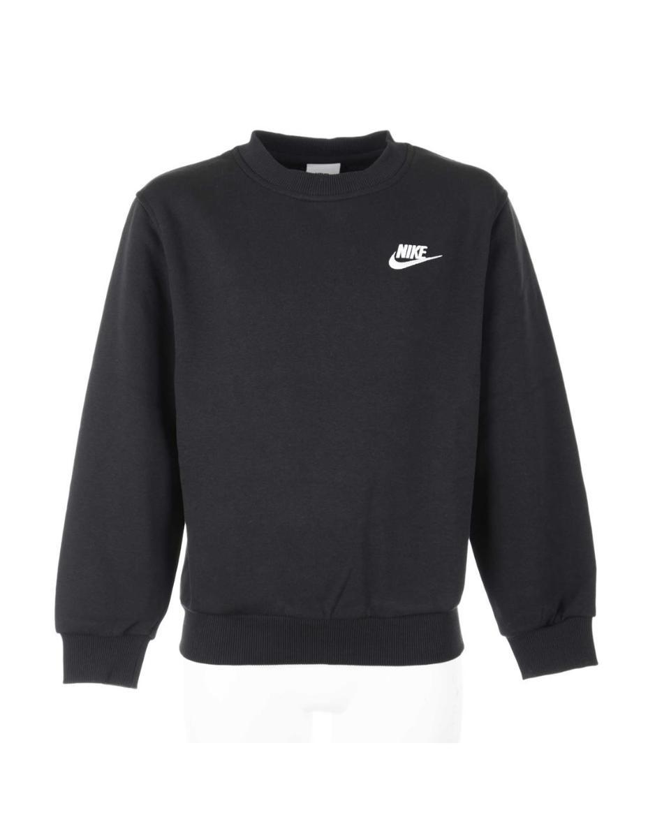 NIKE K NSW Club FLC Crew LS Lbr Top Unisex - Bambini e Ragazzi