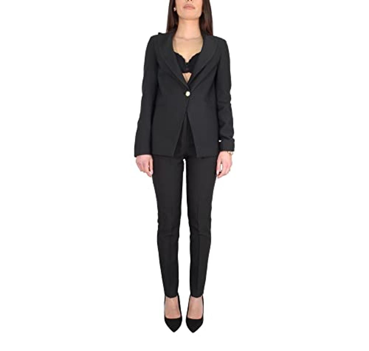 MDM Mademoiselle du Monde Tailleur Donna ART. 4700 Colore Nero