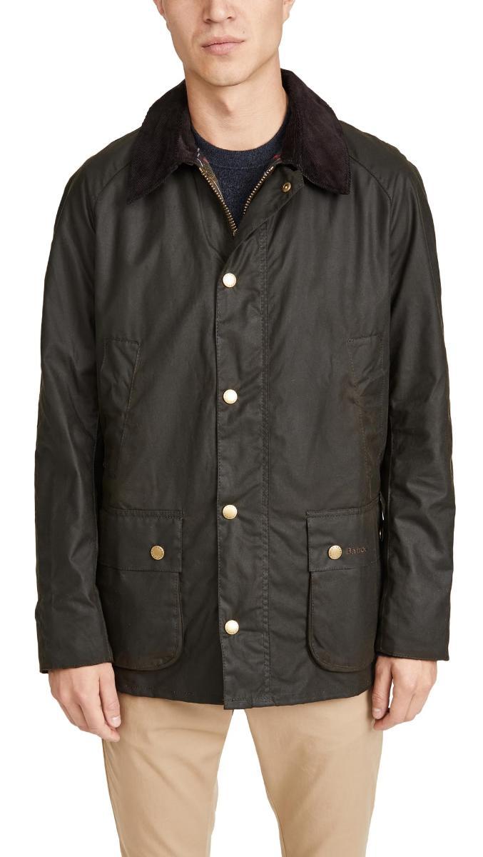 Barbour, Ashby – Parka da uomo, verde oliva