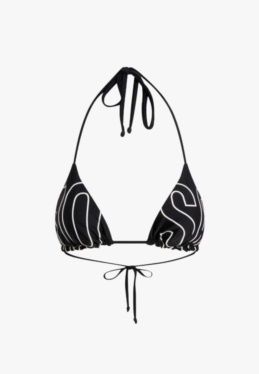 Moschino Swim Bikini Trangolo Nero