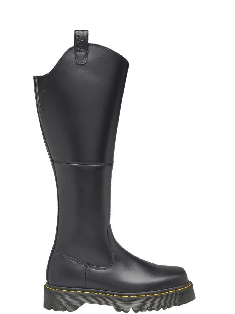 Dr. Martens Amaayah Hi Leather Bex Riding Boots Stivali ad altezza ginocchioDonna