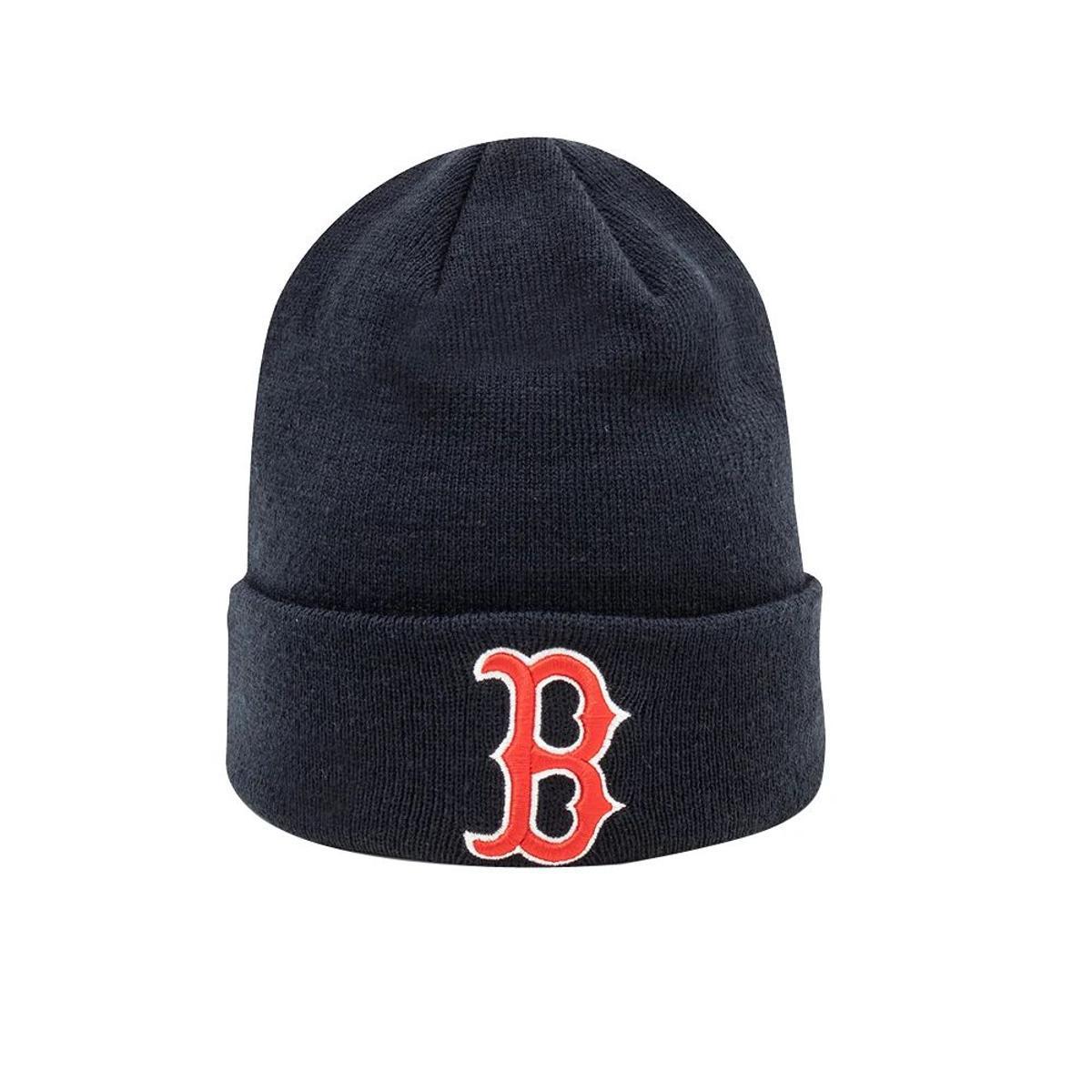 New Era Boston Red Sox MLB Essential Cuff Knit Blu Berretto Invernale