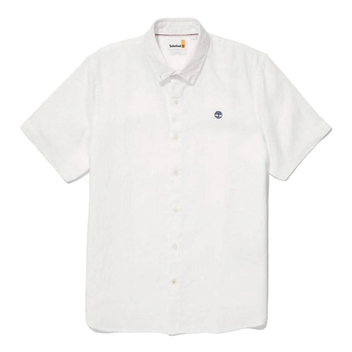Timberland SS Linen Shirt Maglietta Uomo