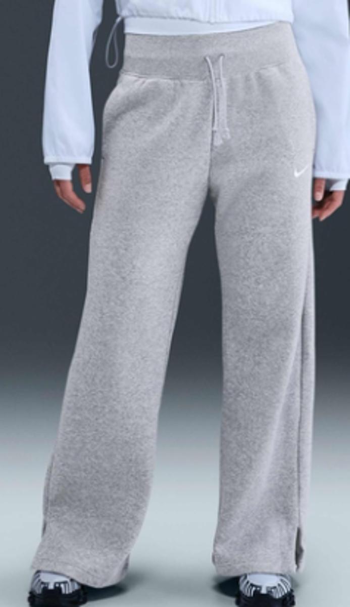 Nike - W NSW Phnx FLC HR Pant Wide, Full Length Pant Donna