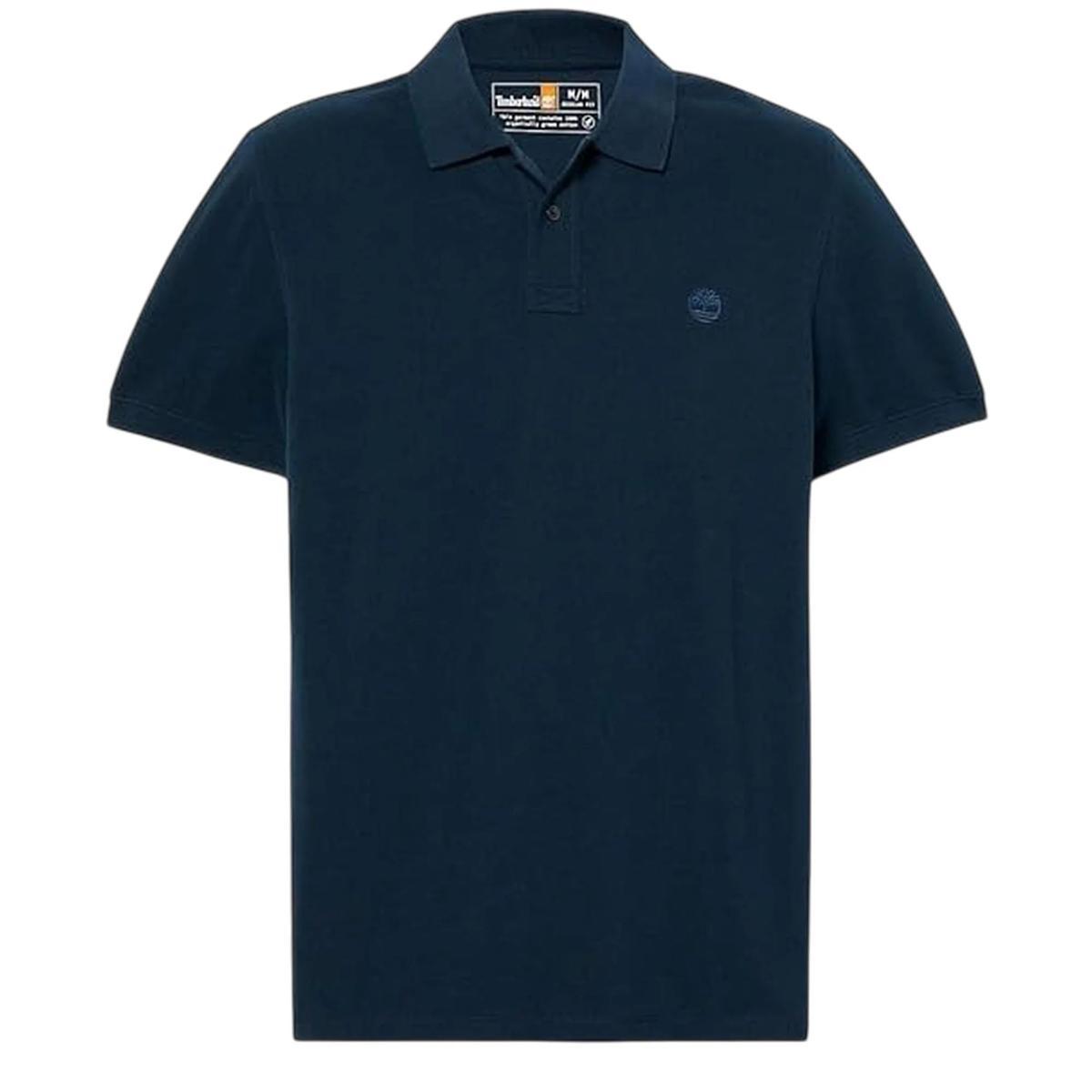 Timberland Polo da Uomo Millers River Blu Codice TB0A6BX4433