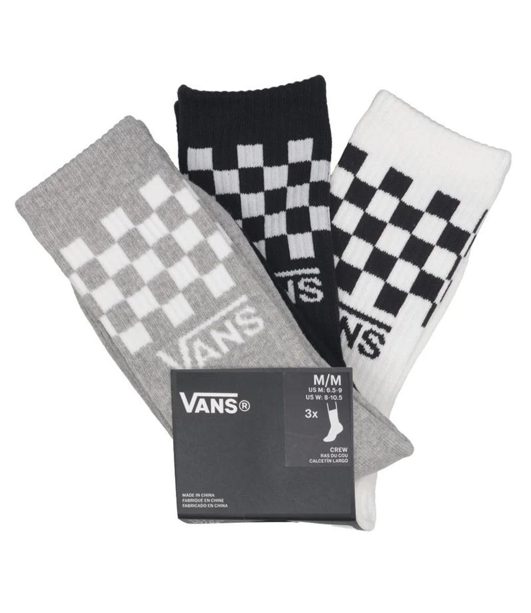 Vans Classic Check Crew Calzini Unisex - Adulto