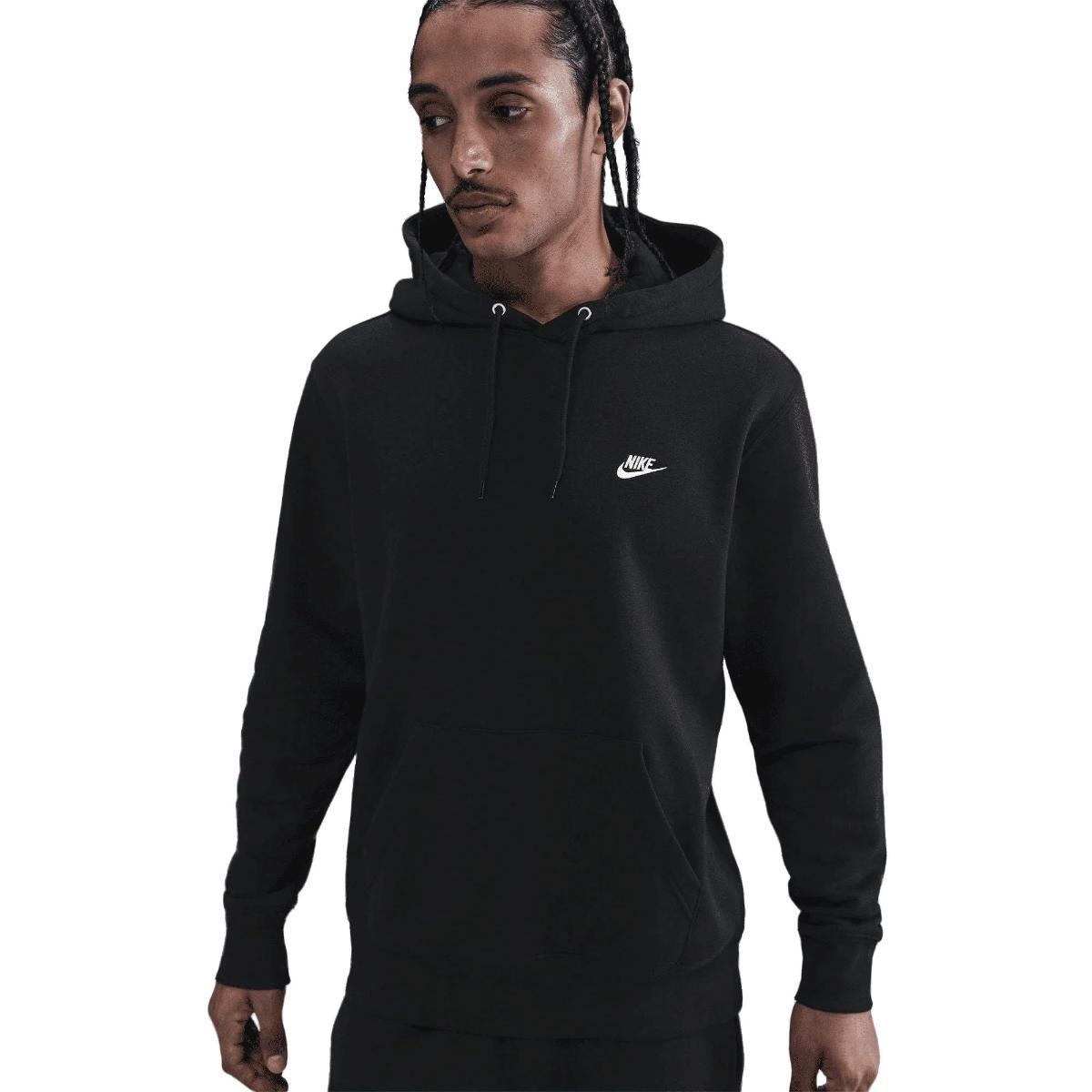 NIKE Club Pullover Fleece Hoodie Uomo Morbido