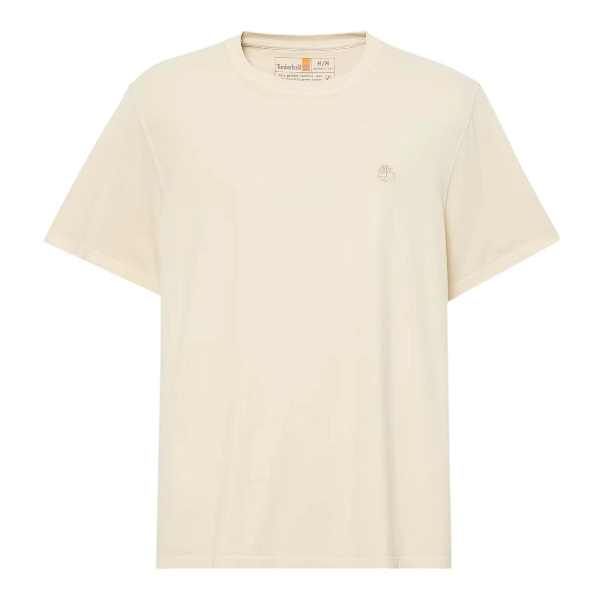 Timberland T-Shirt da Uomo Garment-Dyed Blu