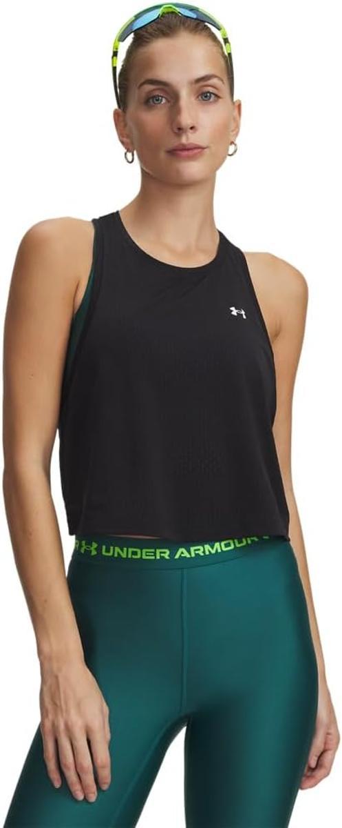 Under Armour Tech Sport Mesh Cropped Tank Top Camicia Donna (Pacco da 1)
