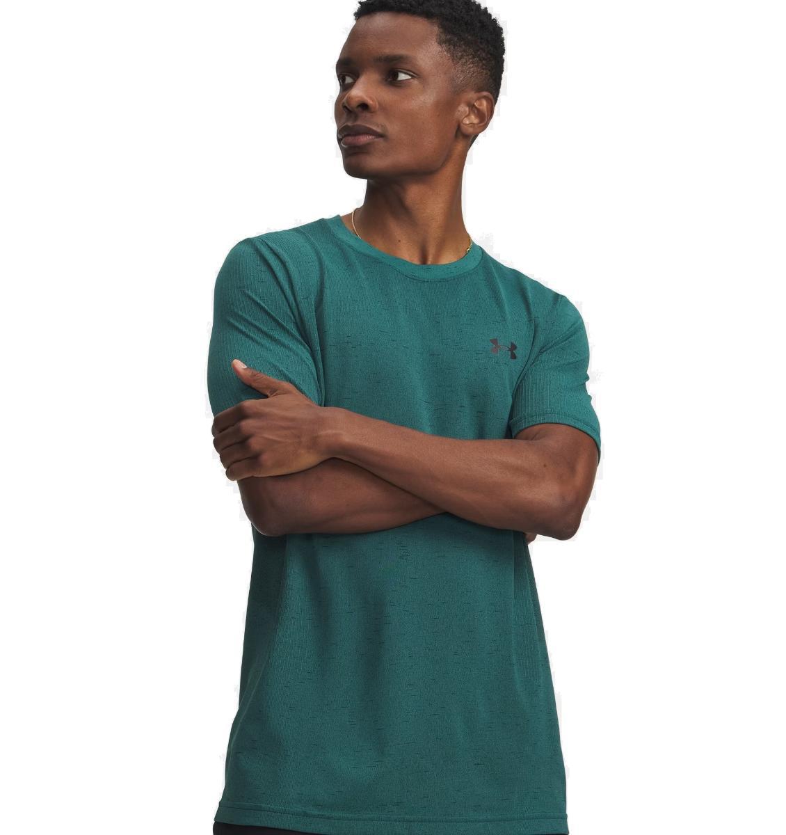 Under Armour Vanish Seamless SS Men, Size XX-Large 0402 - Blue Atlantis XX-Large