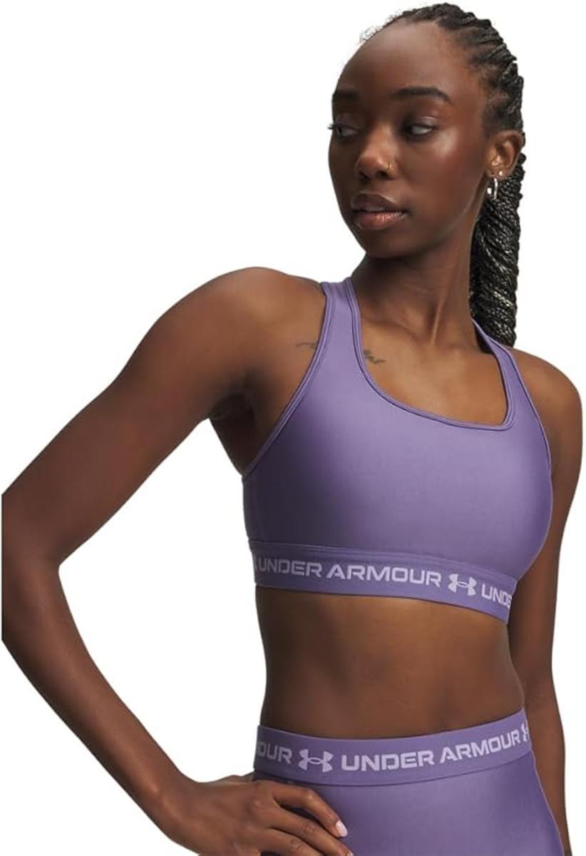 Under Armour Crossback Mid Bra tg. Small 0681 - Shaded Fuchsia Small