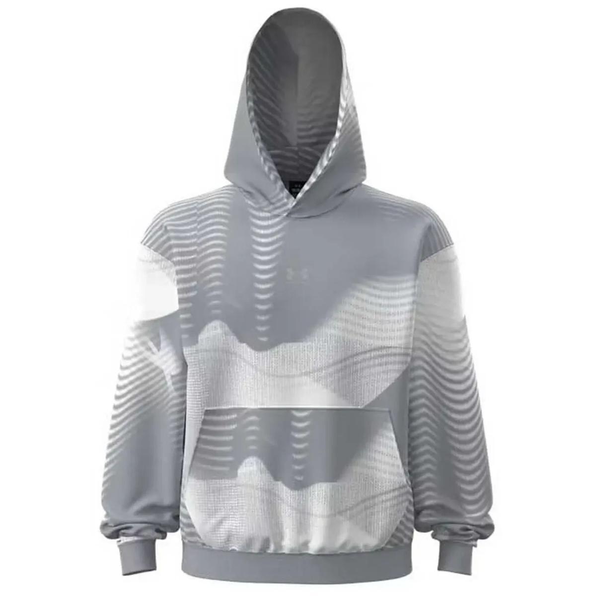 Under Armour UA Icon Fleece Printed HD 0011 - MOD Gray Large