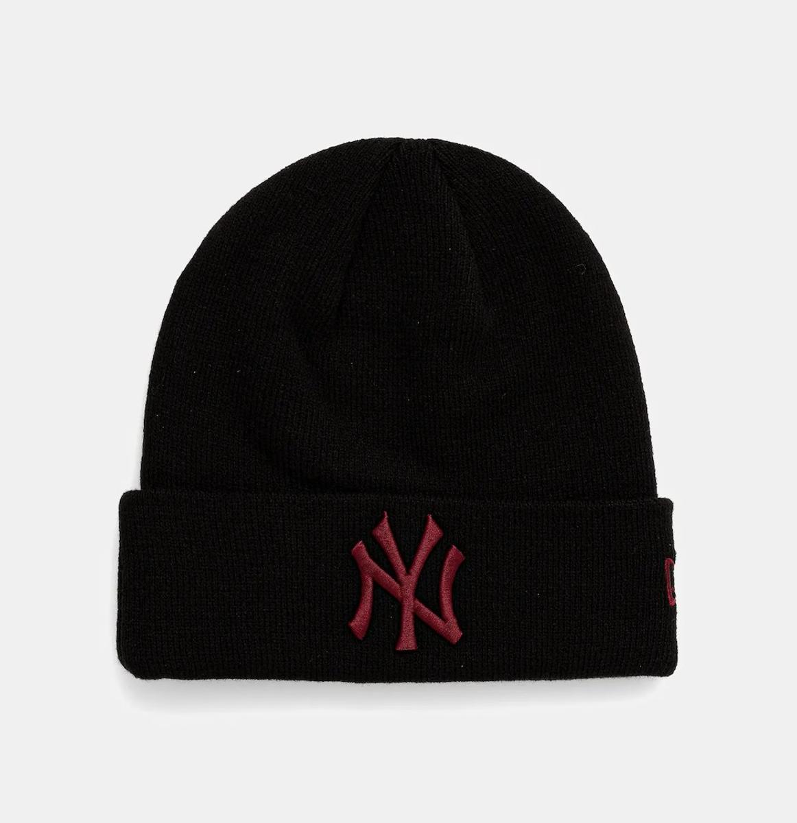New Era League Essential Beanie Neyyan Blkfbg Black One Size