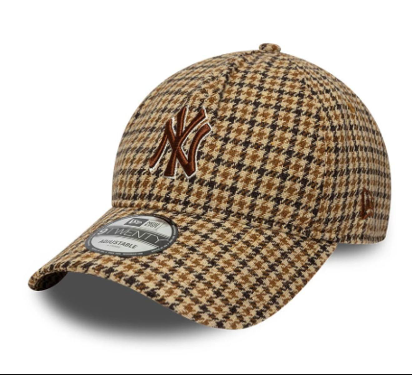 New Era Check 9Twenty Af Light Beige Taglia unica