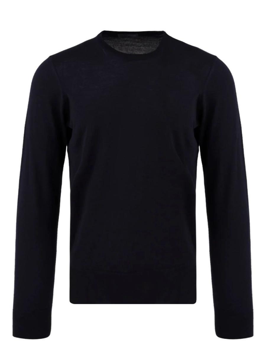 Maglione Girocollo Rasato DRUMOHR Uomo - Blue