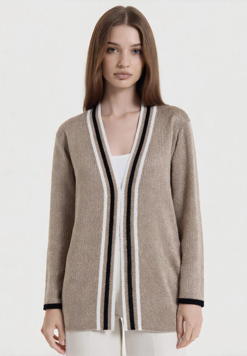 INTRECCI...Milano Giacca Cardigan Donna Lurex Art. S26-25