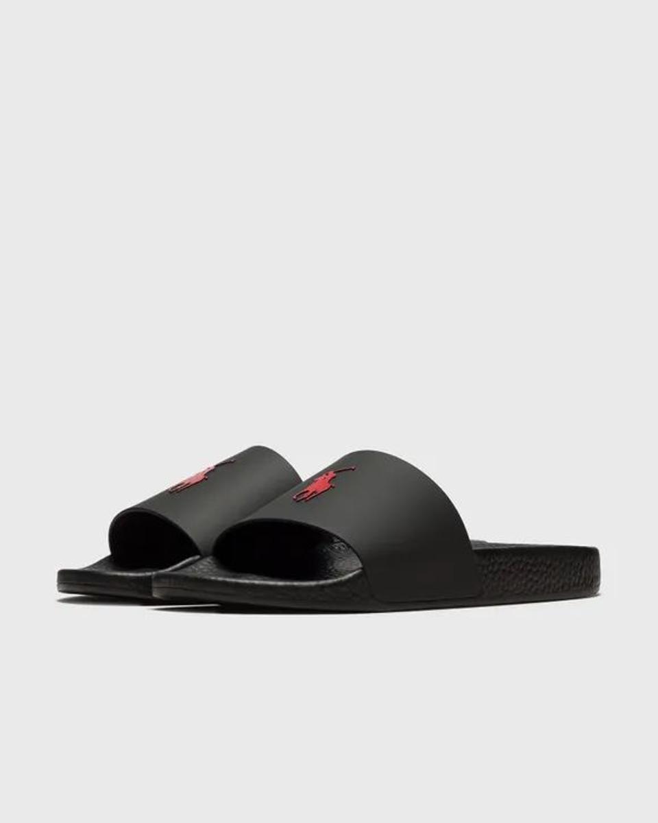 POLO RALPH LAUREN Signature Pony Leather Slide SandaliUomo