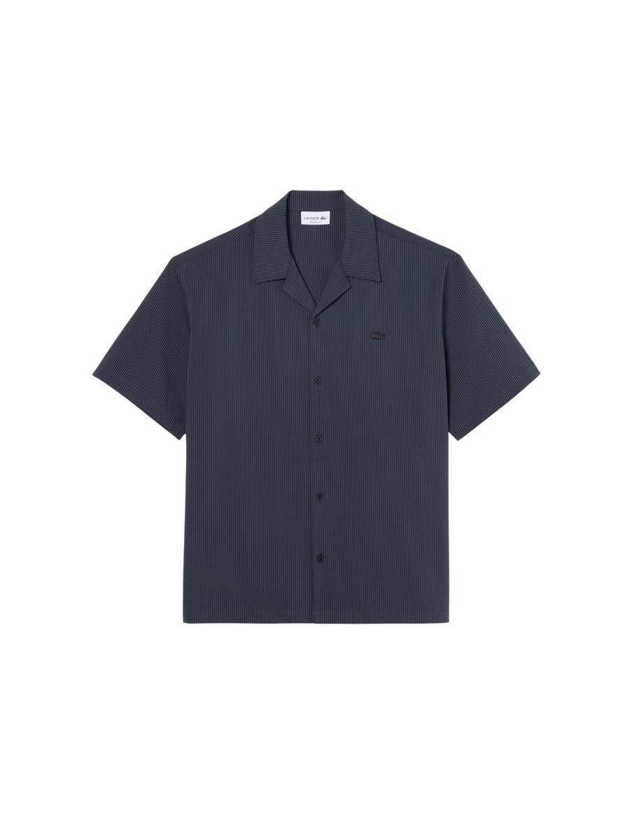 Lacoste Camicia Manica Corta ch2355 4ci Merle/Grafite