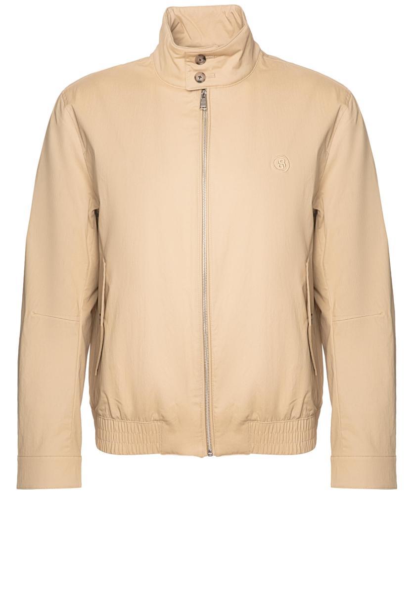 BOSS Giubbotto Uomo In Misto Cotone Con Monogramma Double B Modello H-Coiner2 50540378
