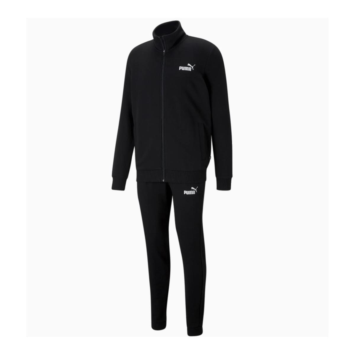 PUMA Clean Sweat Suit Tr Tuta da pista Uomo (Pacco da 1)