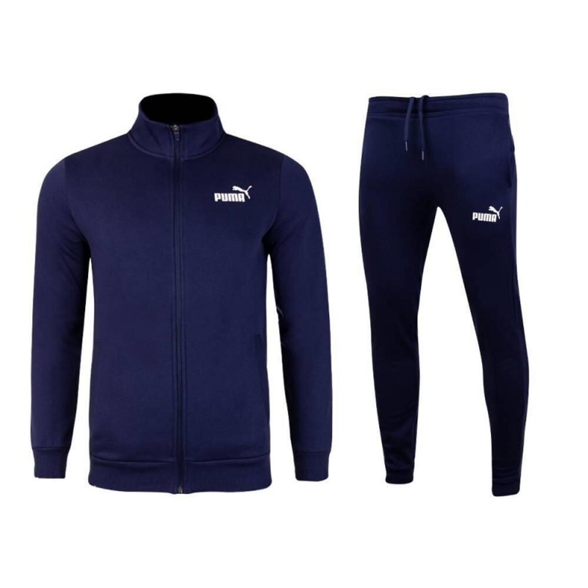 PUMA Clean Sweat Suit Tr Tuta da pista Uomo (Pacco da 1)