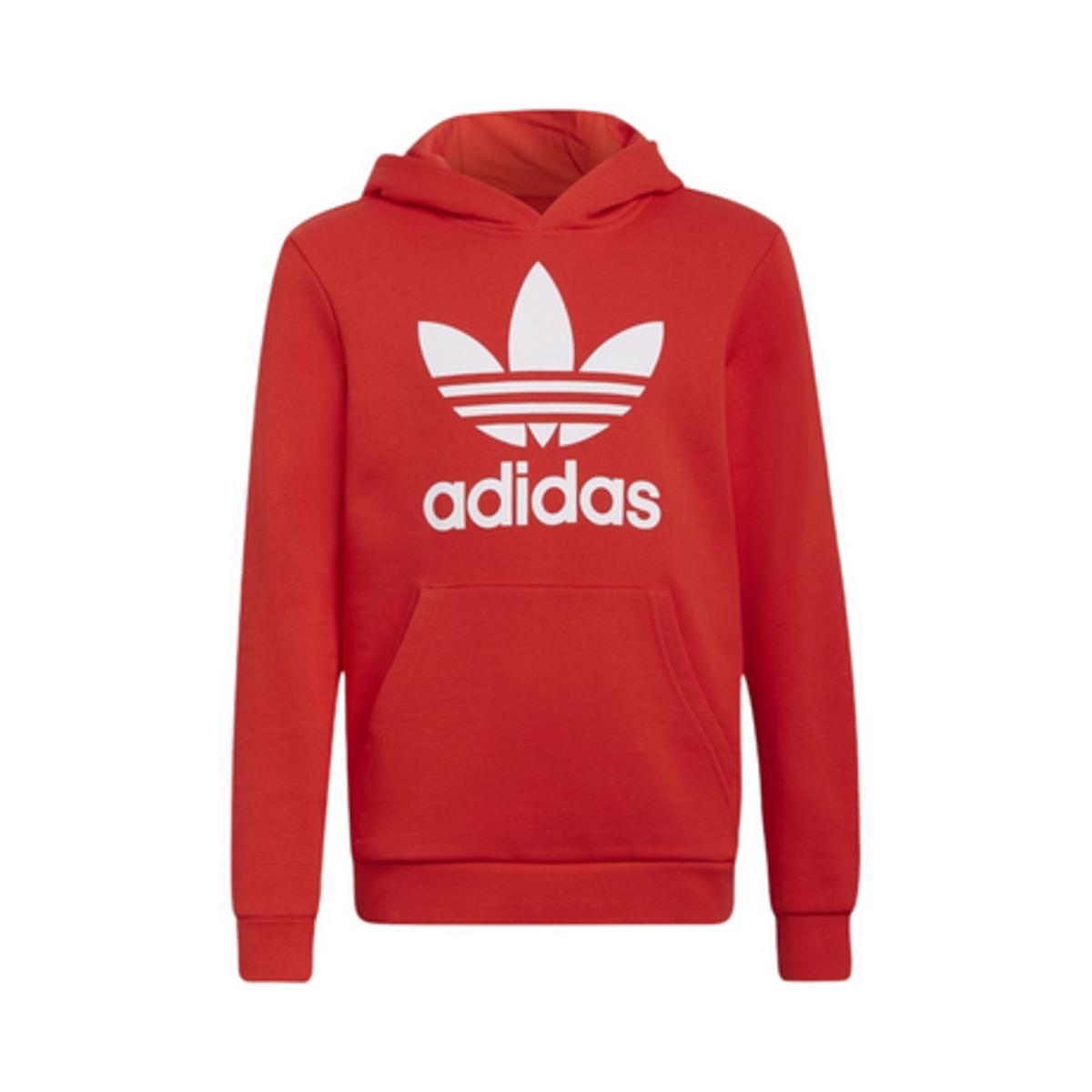 adidas Trefoil Hoodie Felpa con Cappuccio Unisex - Bambini e Ragazzi