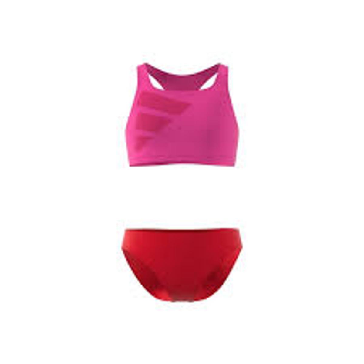 adidas Big Bars Logo Bikini Costume da Nuoto Bambine e Ragazze