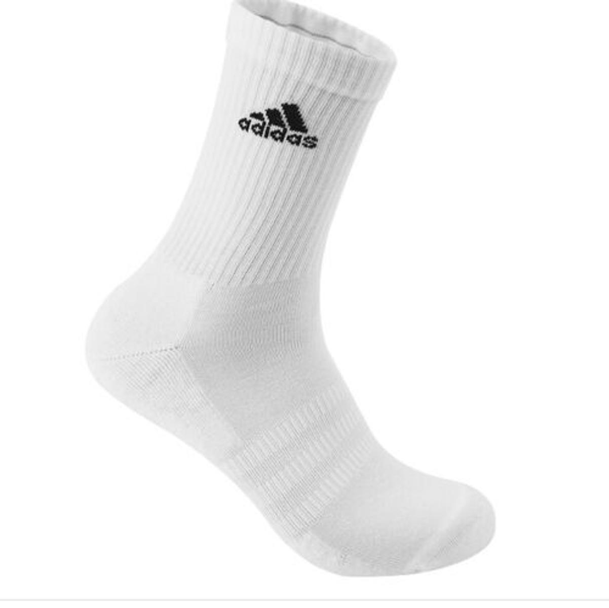 adidas Unisex - Adulto Cushioned Crew Socks 3 Pairs