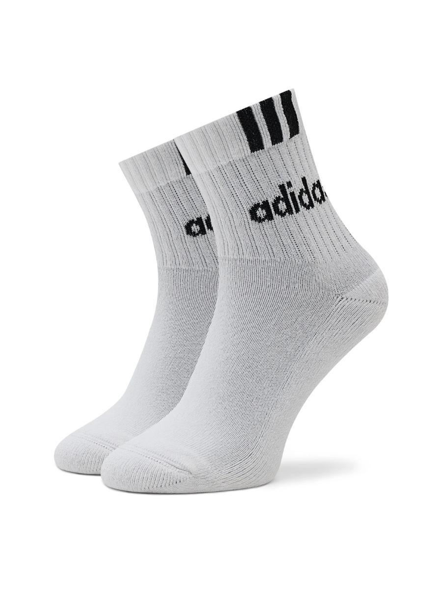 adidas Calzini unisex 3 paia di calzini corti da tennis, 3 strisce