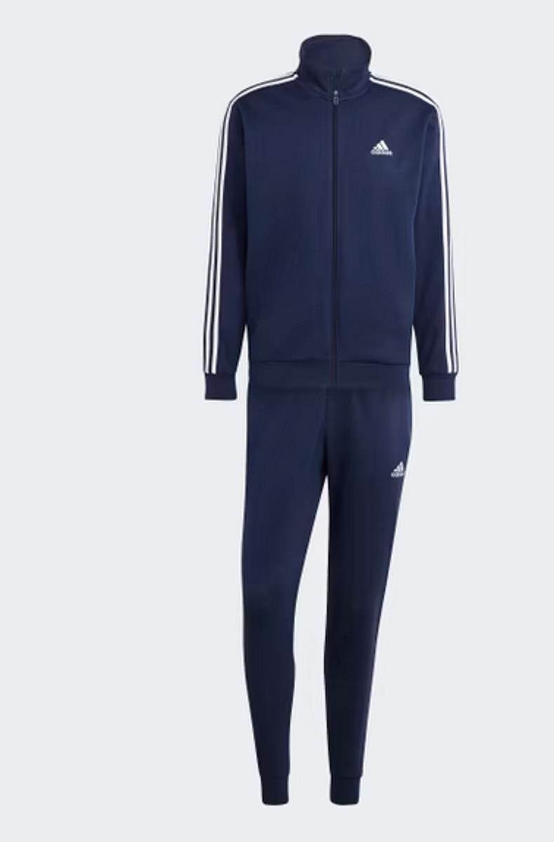 adidas Basic 3-stripes Tricot Track Suit Tuta Sportiva Uomo (Pacco da 1)