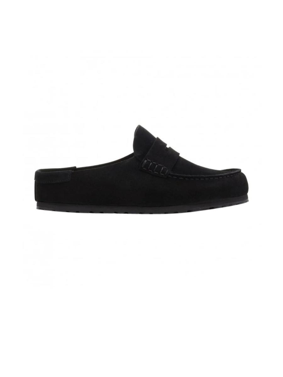 Birkenstock Napoli avvolto in pelle scamosciata - 1029672